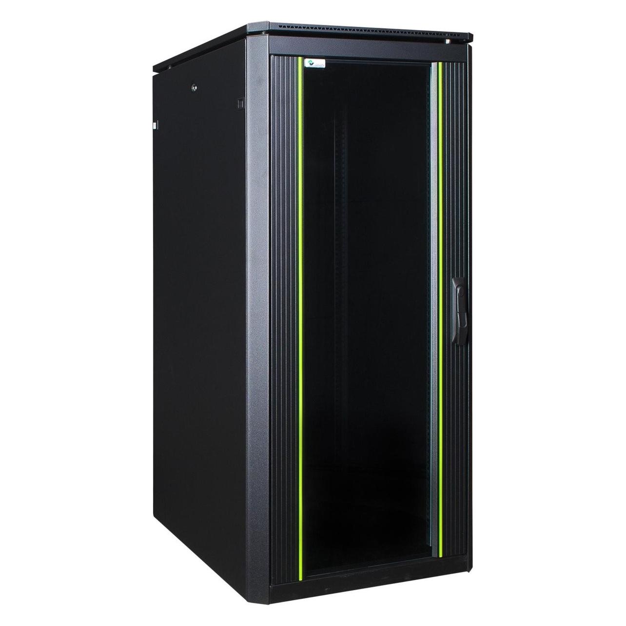 Logon 26U W=600mm D=800mm H=1342mm (26 HE, 19 Zoll Rack) (RDL26U68BL)