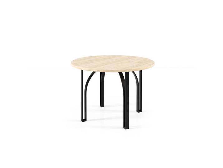 Furnlux Couchtisch Nastro Naturholz 75x75x47 cm, Eichefarben, 75x47x75 cm, Wohnzimmer, Wohnzimmertische, Couchtische