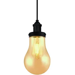 Westinghouse Pendelleuchte Glühbirne Oil Rubbed Bronze und Bernstein