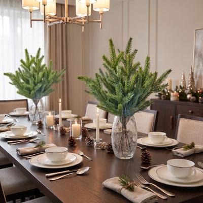 Regency International "16"" Real Touch Winter Mini Fir Bundle X3 Set of 2"