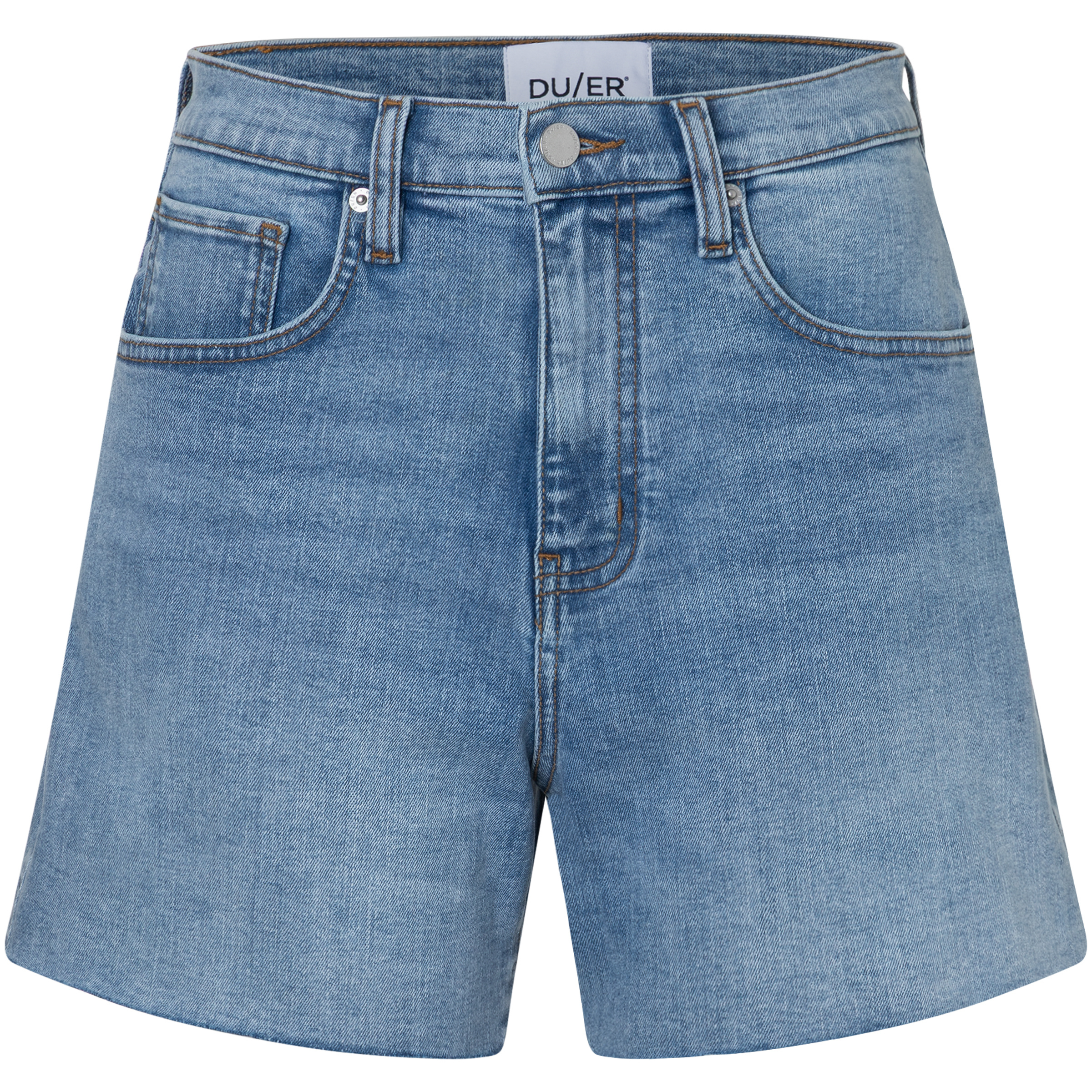 Duer Performance Plus High Rise Relaxed Damen Jeans & Freizeithose blau Größe M Lifestyle