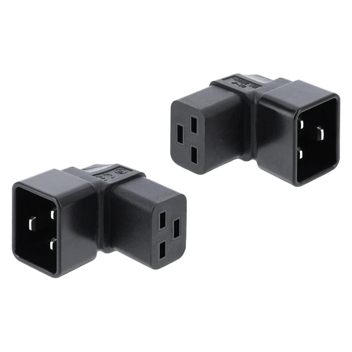 Delock Netzadapter IEC 60320 - C20 auf C19, Stecker/Buchse (C19, C20, IEC 60906-1) (80658)