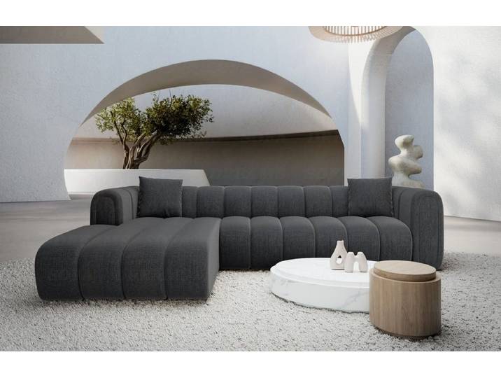 Stoff Ecksofa Almagro L-Form
