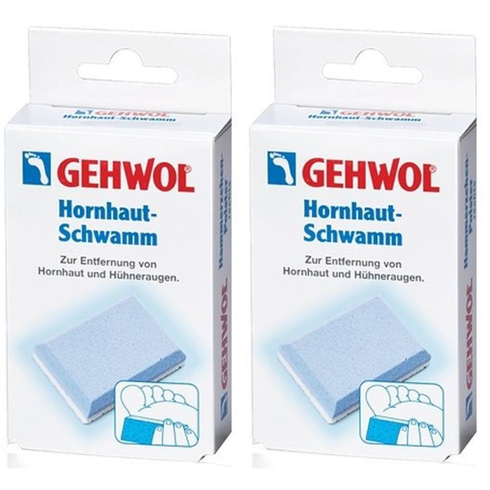 Gehwol Hornhautschwamm x2 2x1 St Schwämme
