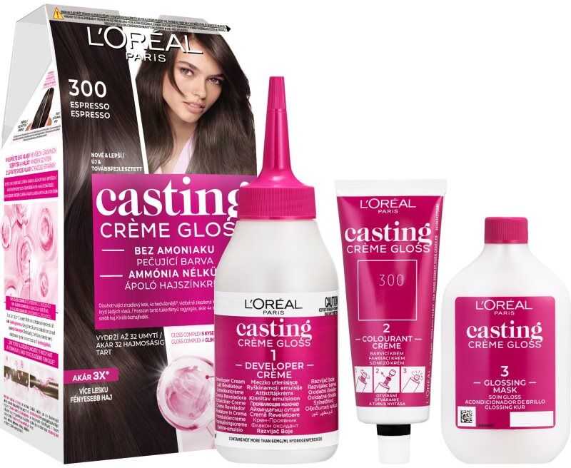 L’Oréal Paris Casting Creme Gloss coloration cheveux teinte 300 Espresso 1 pcs