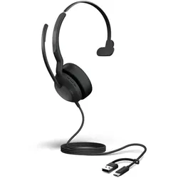 Jabra Evolve2 50 MS Mono kabelgebundenes Headset, USB-C, USB-A