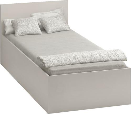 Kondela Einzelbett mit Metallrost Doli 90x200 cm - Kaschmir