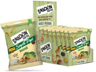 Snack'in For You Simple Pops Broccoli 8 Unds 40g