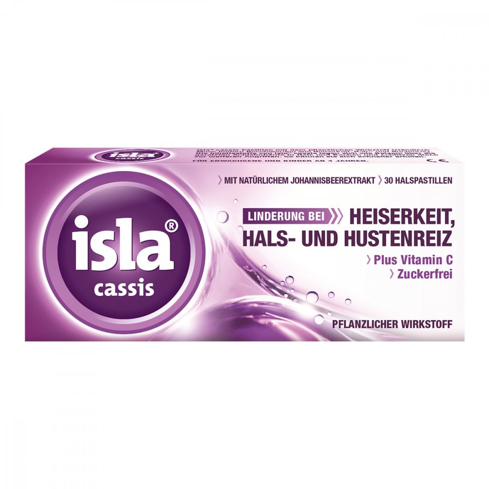 Engelhard Arzneimittel GmbH & Co.KG isla cassis Halspastillen bei Halskratzen und Reizhusten 03396814