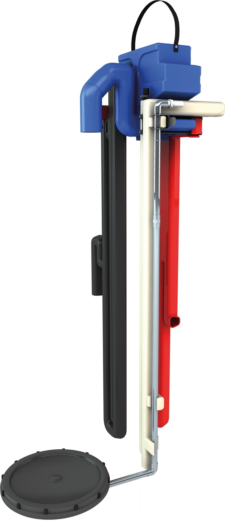 GRAFOTTOGMBH Klaro Easy SBR-KKA, 2-4 EW begehbar Carat 3750 L 16987060