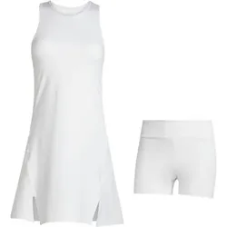 ADIDAS Damen Kleid Club Tennis Climacool Kleid, Größe XL in Weiß Weiß