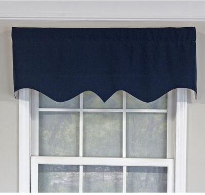 RLF Home Quality Classic Regal Valance Navy - 50x17