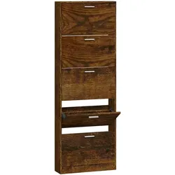 vidaXL, Schuhschrank, Lataris (59 x 17 x 169 cm)