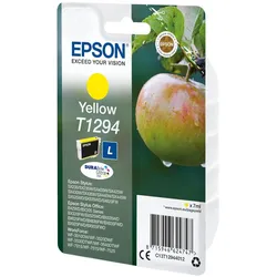 Epson, Druckerpatrone, Yellow T1294 Apfel