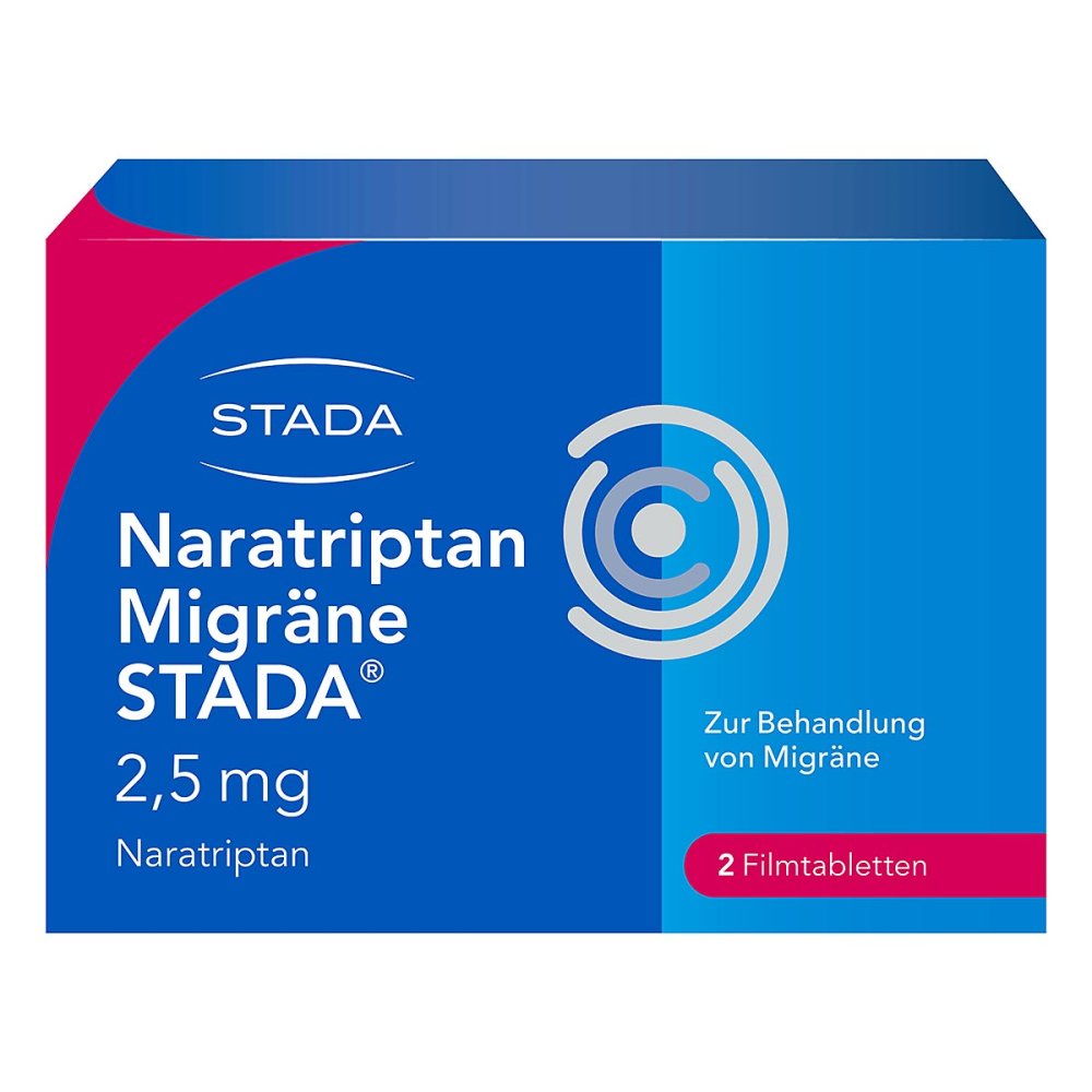 STADA Consumer Health Deutschland GmbH Naratriptan Migräne STADA 2,5mg 09391930