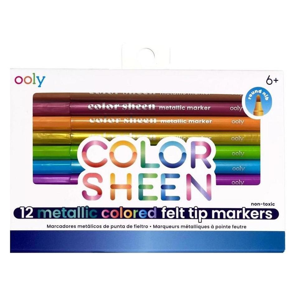 Ooly Color Sheen Metallic-Marker 12 Stk (12x) (58218720)