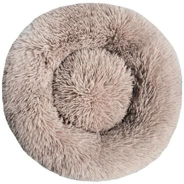 Uplifted Finds Super Soft Cloud Fleece Sleeping Nest gray Coffee 40 Cm