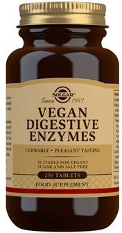 SOLGAR VEGAN DIGESTIVE Kosttilskud 250 stk