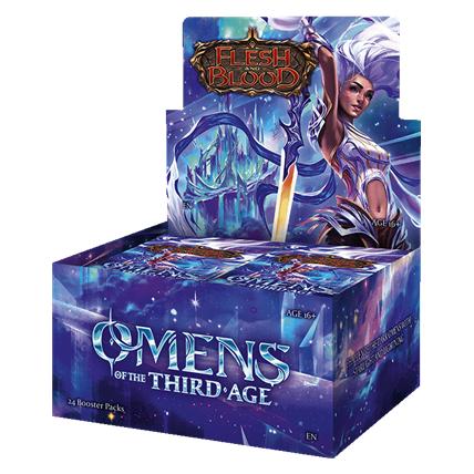 Legend Story Studios Flesh & Blood - Omens Of The Third Age Booster Display (24 Packs) (Englisch, Französisch, Booster Display) (71387889)