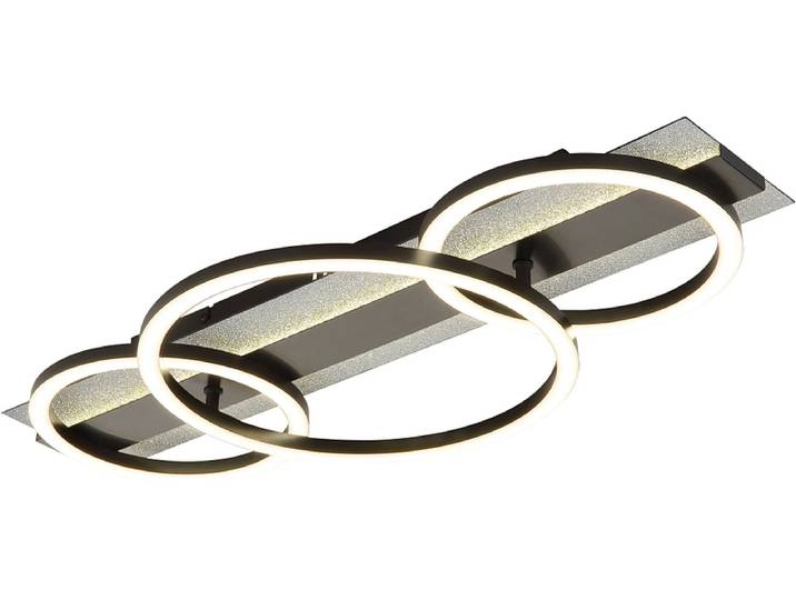 Deckenlampe NORBERTO 30cm 40W schwarz