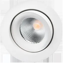Sg, Deckenleuchte, Einbaust. Lux IsoSafe IP44 ws 902518 **8W 540lm 2700K Ra98 kardan. dim Konve (540 lm)