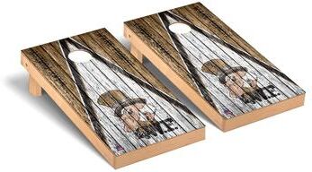 Skip's Garage College Vault Wake Forest Demon Deacons 2x4 Pro Cornhole Boards - V2
