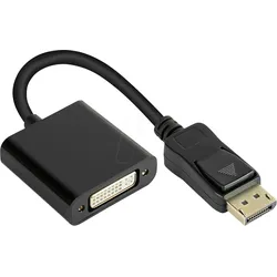 GC DP-AD10 - DisplayPort Adapter, DP Stecker auf DVI-I 24+5 Buchse