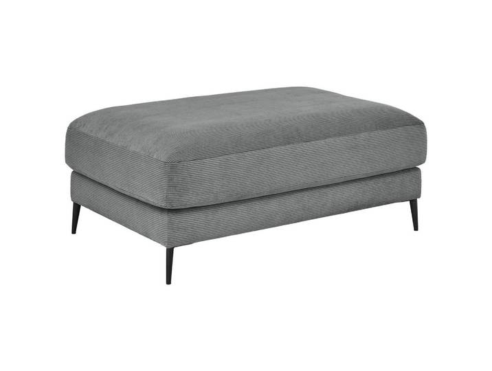 Dieter Knoll Hocker, Grau, Metall, rechteckig, 120x43x90 cm, Stoffauswahl, Wohnzimmer, Sessel, Hocker, Sitzhocker
