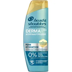2x Head & Shoulders, Shampoo, Derma X Pro Pure Hydration (Flüssiges Shampoo, 250 ml)