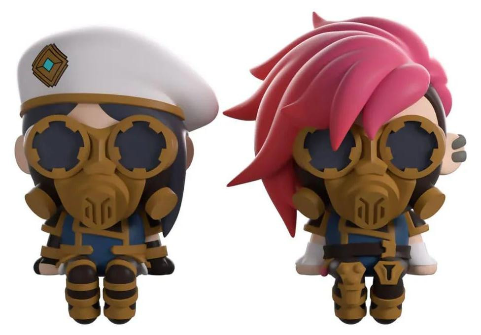 Youtooz Arcane Vinyl Figuurtjes 2-pack Caitlyn & Vi Taskforce 7 cm