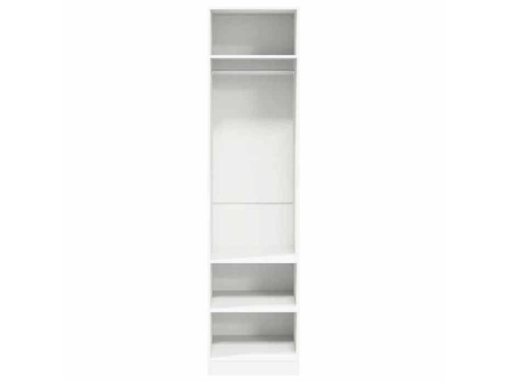 Magnifique Garde-robe Blanc 50x50x200 cm Bois d'ingénierie - design polyvalent - pour maison - Blanc 43 kg 2026_383108