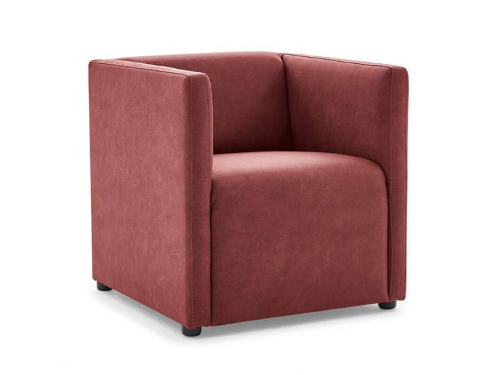 Calizza Interiors Grivola Sessel - Microfaser Bulus 18 red Moder