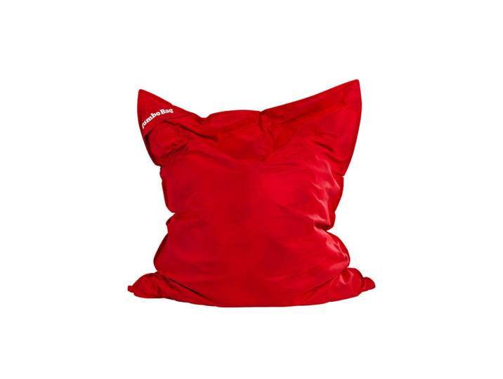 Pouf géant velours - rouge scarlett