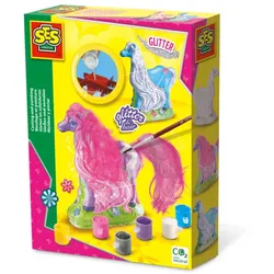 SES Gipsfigur Pferd mit Mähne