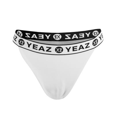 Bandeau-Bikini YEAZ "Bikini Bottom BAGATELLE", Damen, Gr. L, US, weiß, Obermaterial: 74% Nylon NY. 26% Elasthan EL., Badehosen