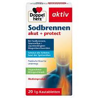 DOPPELHERZ Sodbrennen akut+protect Kautabletten 20 St