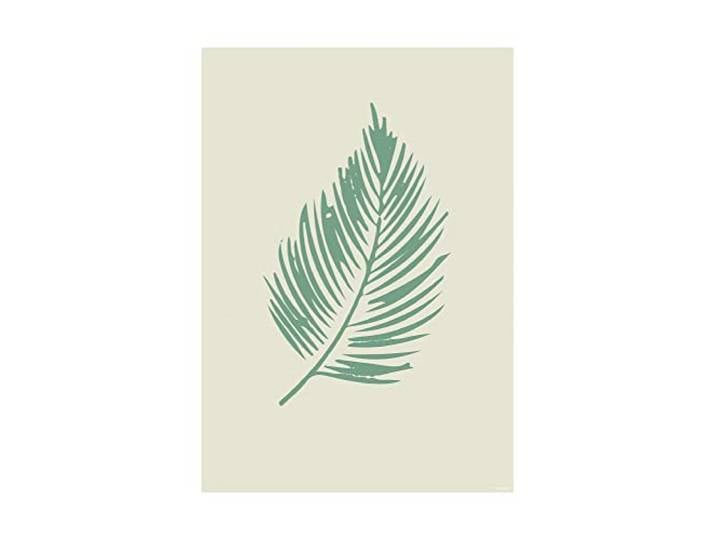 Komar Wandbild - Winter Tropics Black Panther Palm Leaf - Größe: 30 x 40 cm - Poster, Kunstdruck, Dekoration, Wohnzimmer, Schlafzimmer, Marvel