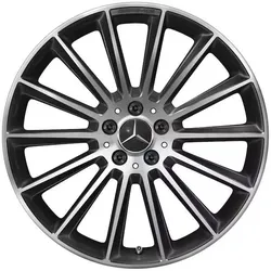 Mercedes-AMG Vielspeichen-Rad 20 Zoll Leichtmetallfelge glanzgedreht Hinterachse
