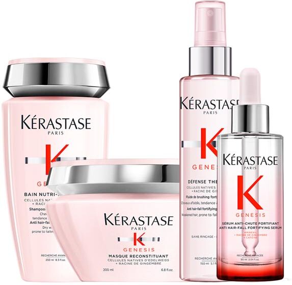690ml Kérastase Genesis BUNDLE DICKES HAAR (Shampoo 250ml + Haarmaske 200ml + Leave-in 150ml + Serum 90ml)