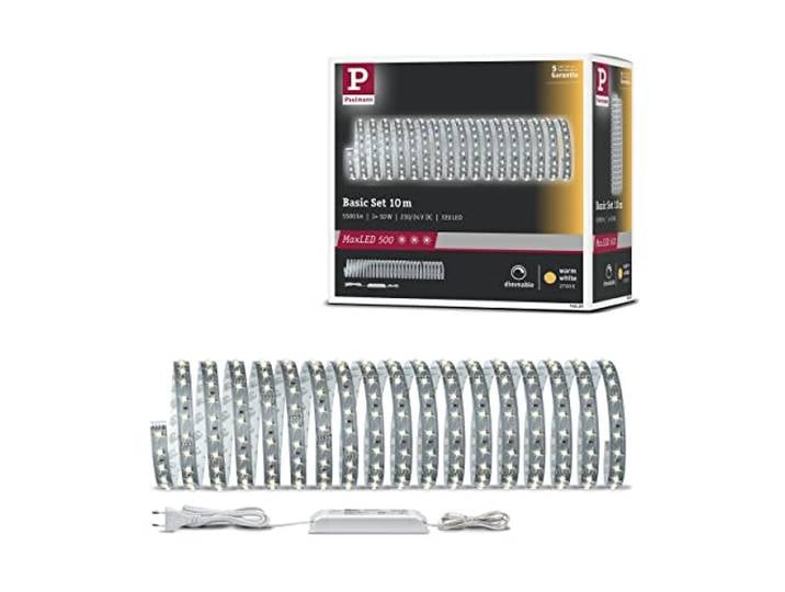Paulmann 70829 Function MaxLED 500 Kit de base 10m blanc chaud 70W 230/24V 75VA argent