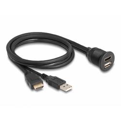 Delock 87880 HDMI-Einbaumodul Keystone Kabel 1 St.