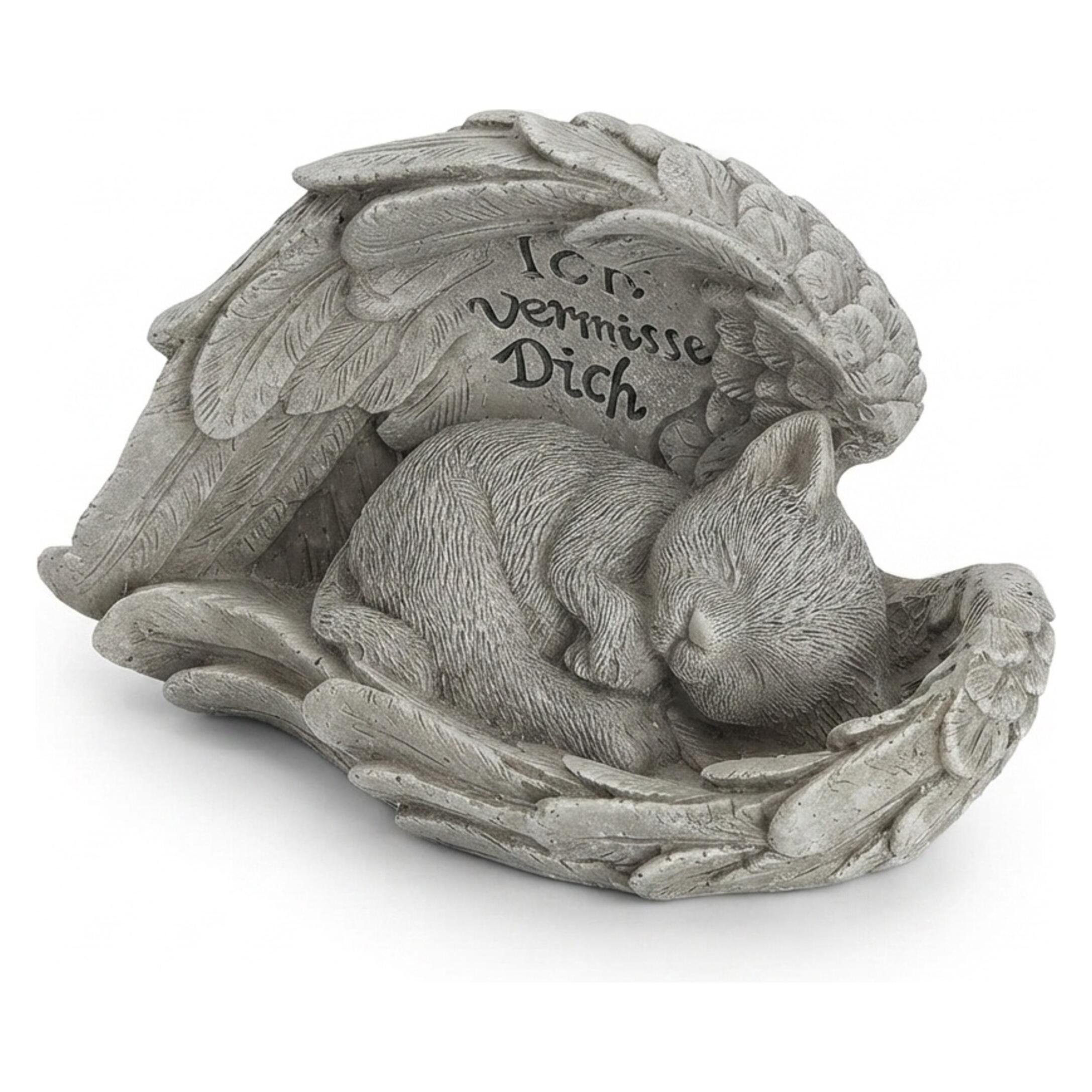Relaxdays Katzen-Grabschmuck (4052025834616)