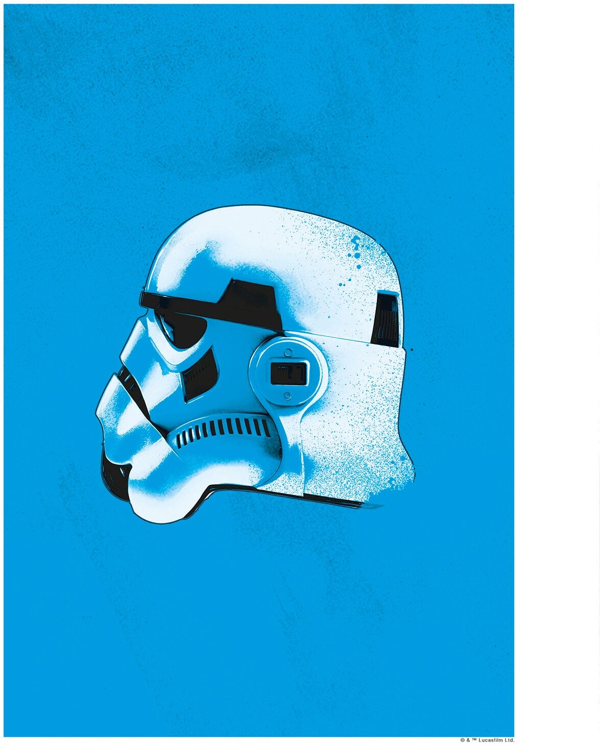 Bild KOMAR "Star Wars Classic Helmets Stormtrooper", bunt (farbe bild(er): bunt), B:30cm H:40cm, Holz, Papier, Bilder, Bild, Wandbild zur Dekoration im Kinderzimmer - ohne Rahmen farbe bild(er): bunt B/H/T: 30cm x 40cm, Star Wars, 1 Stk.