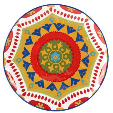 "Certified International Spice Love Round Platter - 13"" Diam x 1.25"""