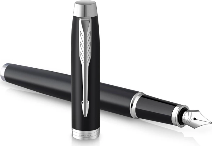 PARKER IM Essential Matte Black CT, 1 Stk