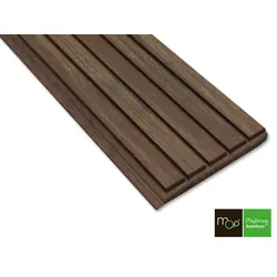 MOSO® Bambus Fassadenprofil Cinco, 18x155 mm, Bamboo X-treme®, unbehandelt, geschlossen