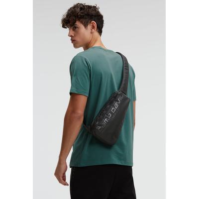 Drybag CAMP DAVID, Gr. B/H/T: 15cm x 29cm x 5cm, schwarz, Polyester, bedruckt, Taschen, mit stufenlos verstellbarem Schulterriemen