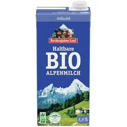 Haltbare Bio Alpenmilch 3,5% Fett 1L