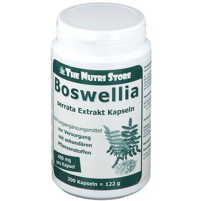 Boswellia 400 mg Extrakt vegetarische Kapseln 200 St