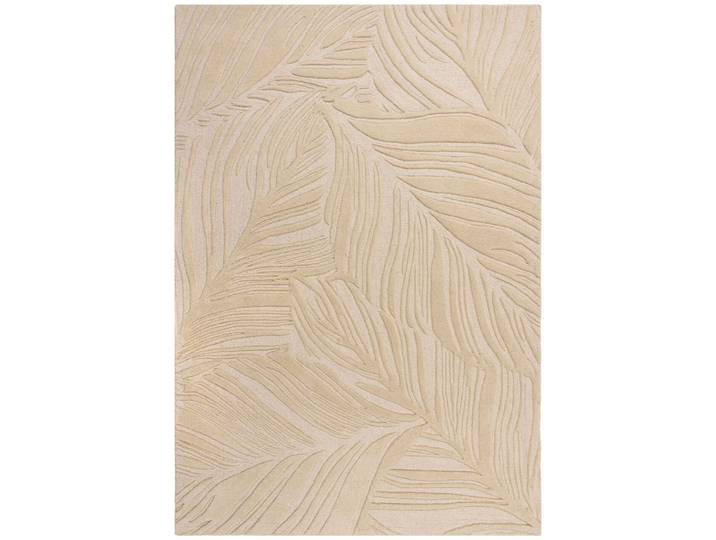 Wollteppich - Farbe: Natural - Material: Wolle - 77